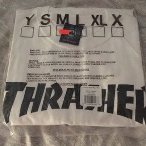 Thrasher white t shirt